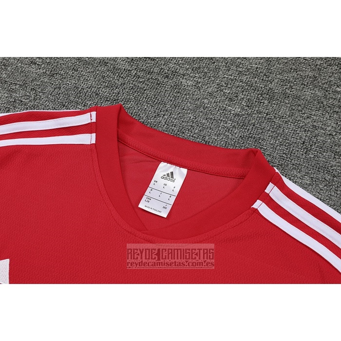 Chandal del Arsenal Manga Corta 2022-2023 Rojo - Pantalon Corto